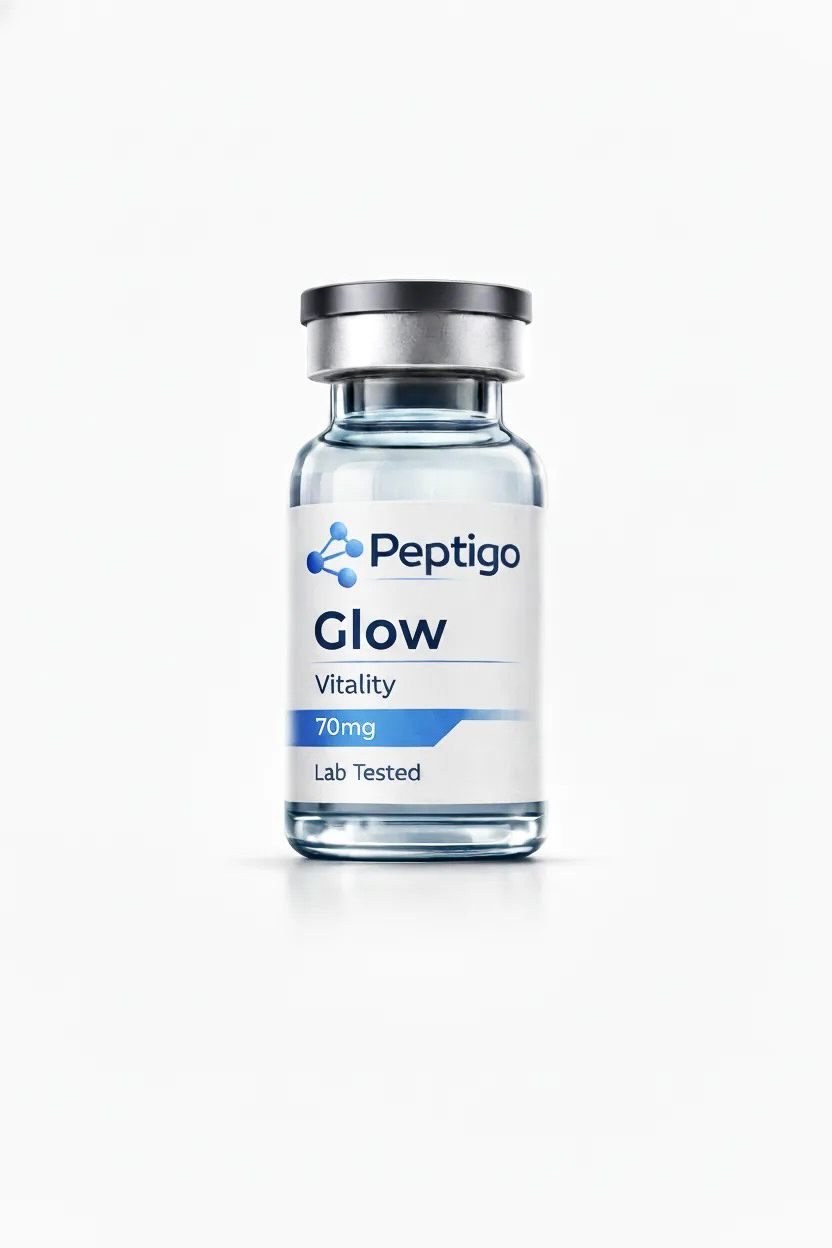 Glow (BPC-157 / TB-500 / GHK-Cu) 70mg — Peptigo source product image