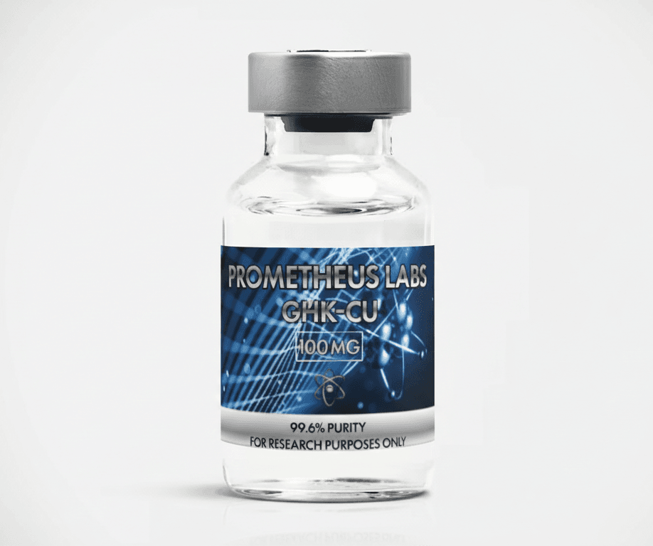 GHK-Cu (100mg) – Glycyl-L-Histidyl-L-Lysine Copper — Performance Peptides Canada source product image