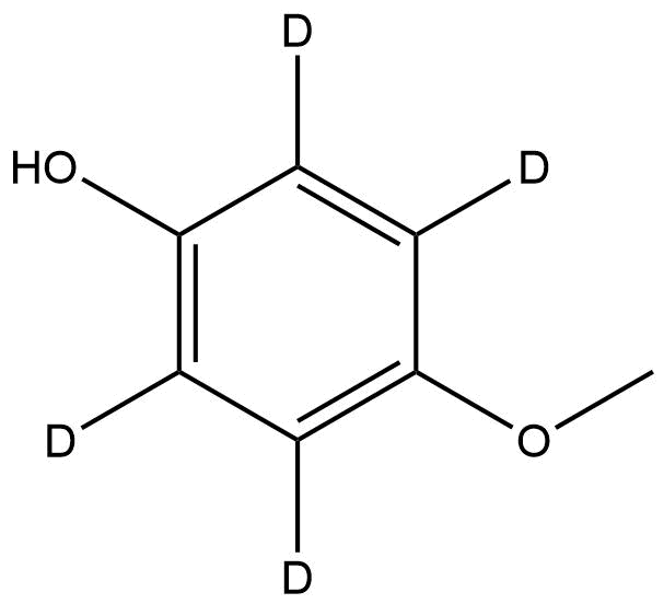 4-Methoxyphenol-2,3,5,6-d4,OD | CAS 159839-23-3 — ResolveMass Laboratories source product image