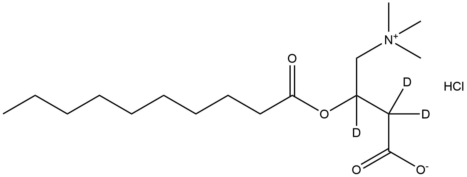 Decanoyl-L-Carnitine-d3 HCl (N-methyl-d3) | CAS 2483831-87-2 — ResolveMass Laboratories source product image