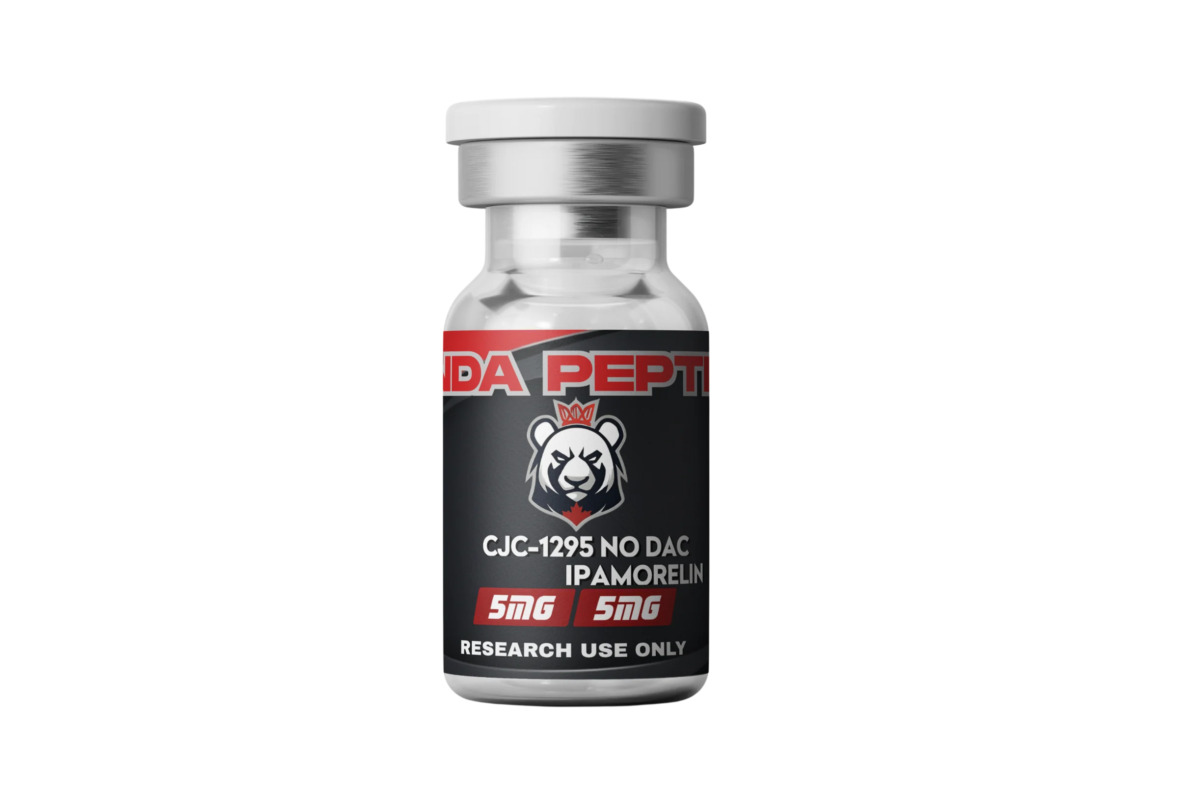 CJC-1295 (sans DAC) 5mg + Ipamoréline 5mg — Peptide de recherche au Canada — Panda Peptide source product image