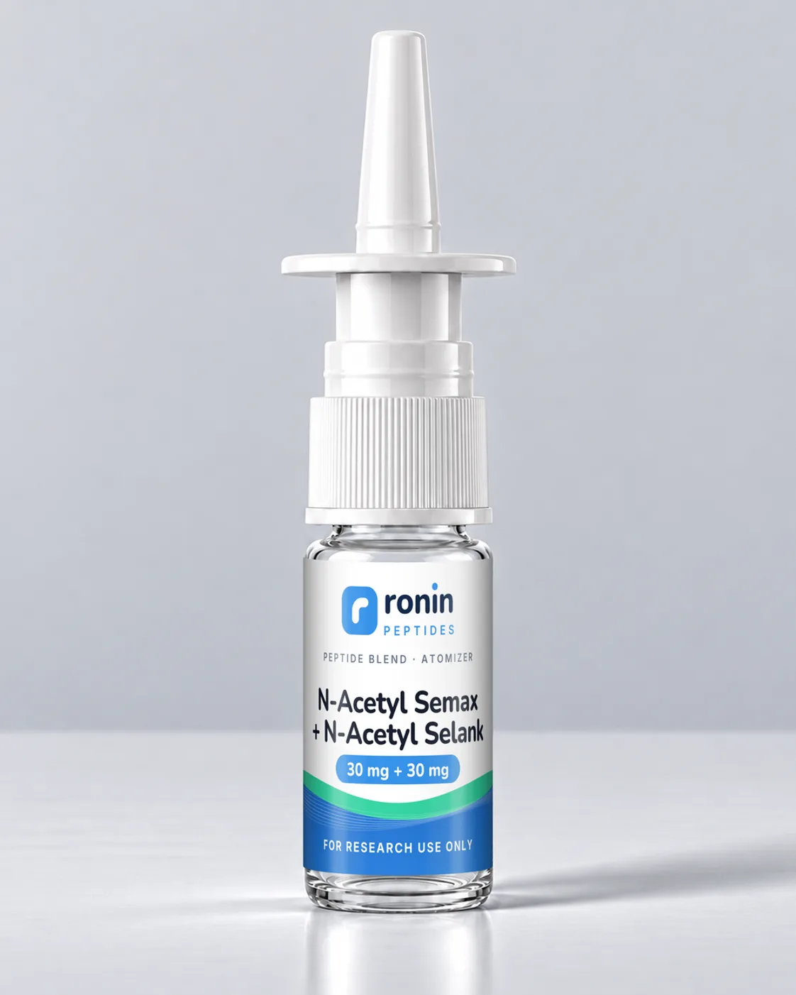 N-Acetyl Semax + N-Acetyl Selank Nasal Spray 60mg — Ronin Peptides source product image