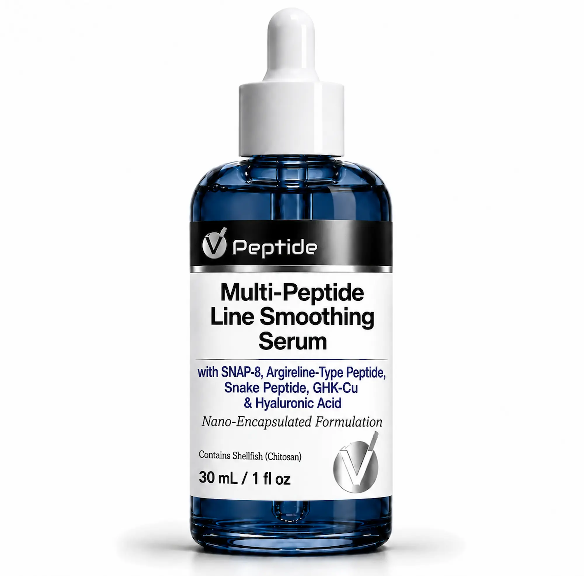 Multi-Peptide Line Smoothing Serum — 30mL Korean — VPeptide source product image