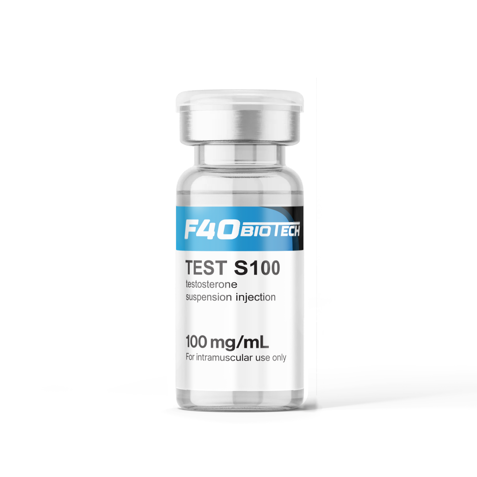 Test S100 100mg/mL (Testosterone Suspension) – F40 Biotech Injectables Germany [lab testing = 2nd Photo] — Peptide Source Canada source product image
