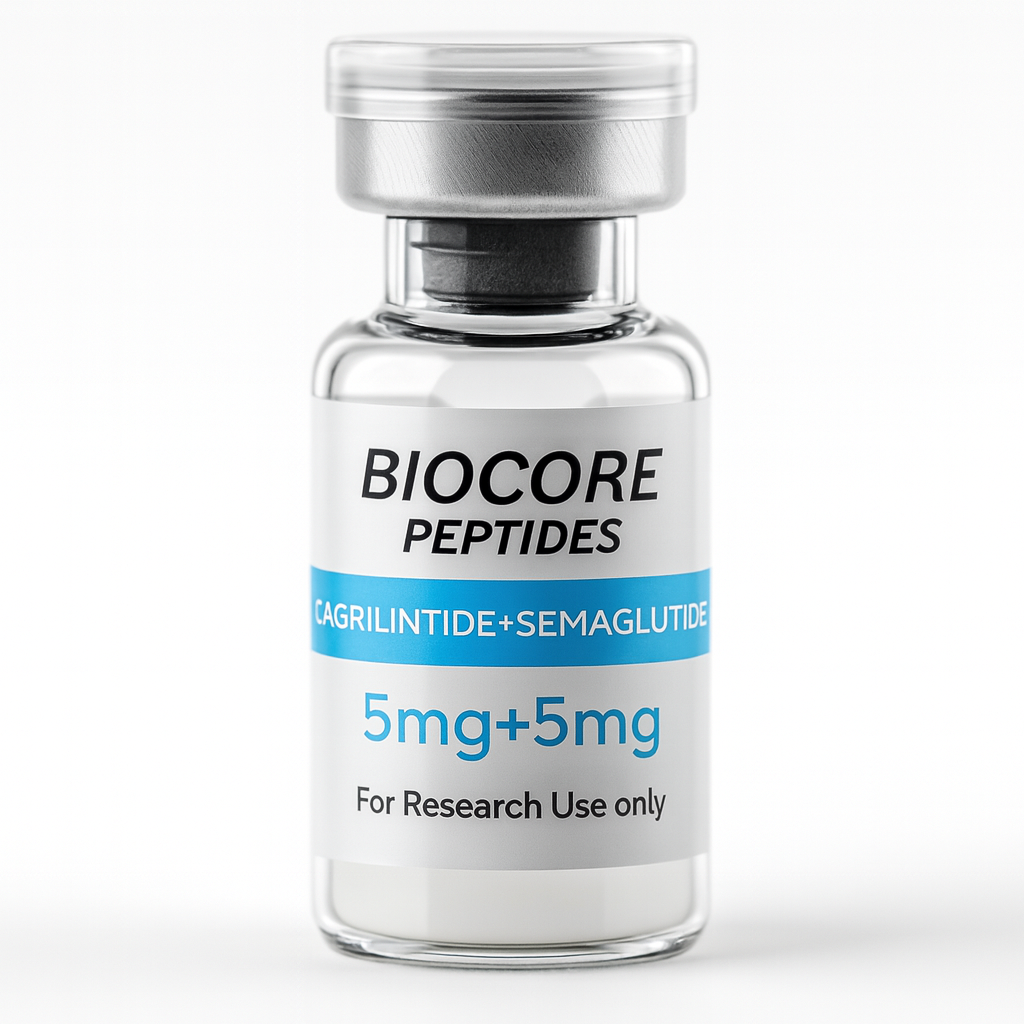 Cagrilintide 5mg+ Semaglutide 5mg — Biocore Peptides source product image