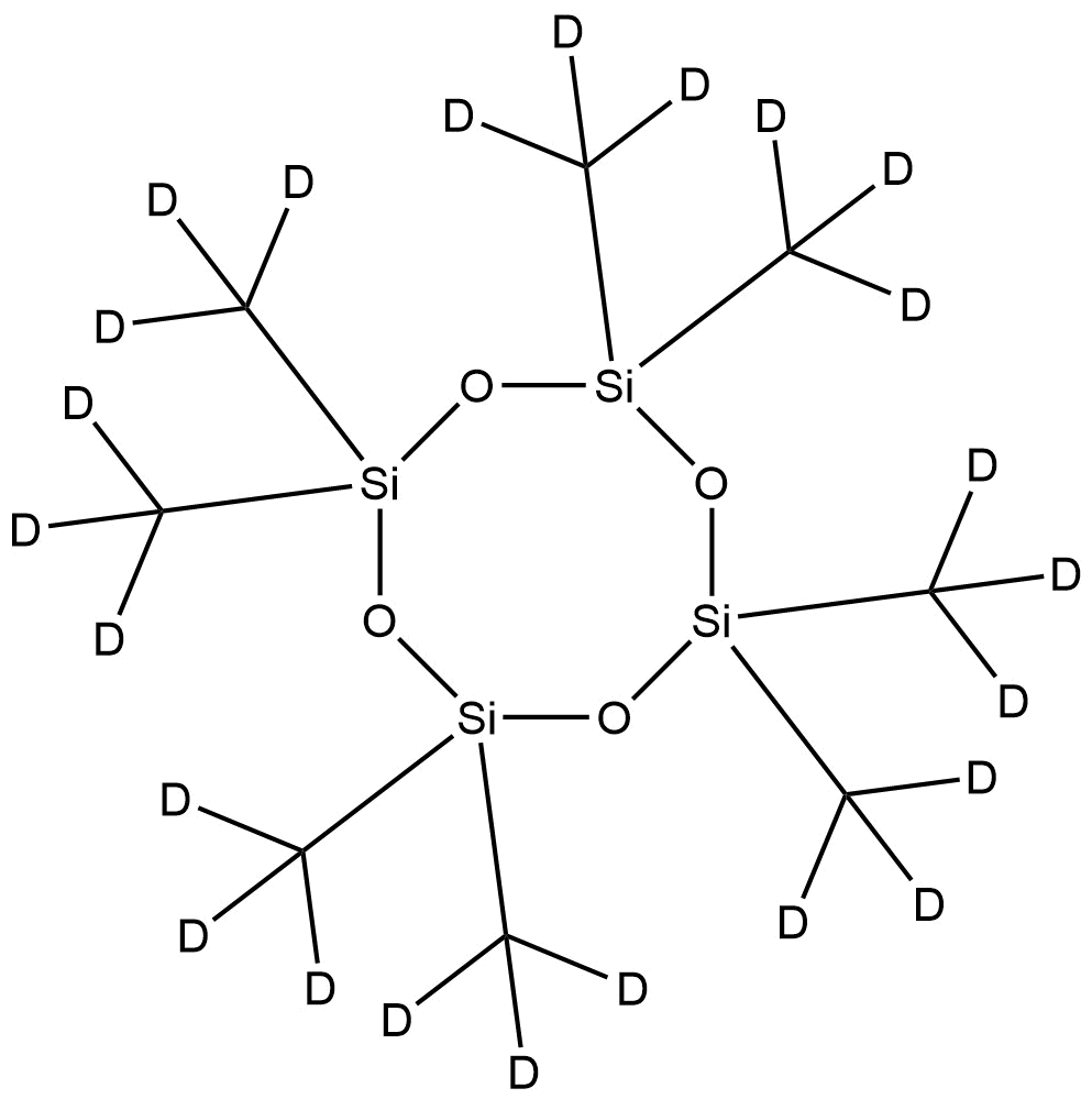 1,3,5,7-Octamethyl-d24 cyclotetrasiloxane | CAS 83561-66-4 — ResolveMass Laboratories source product image