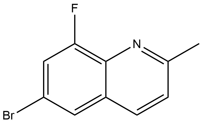 6-bromo-8-fluoro-2-methylquinoline | CAS 958650-94-7 — ResolveMass Laboratories source product image