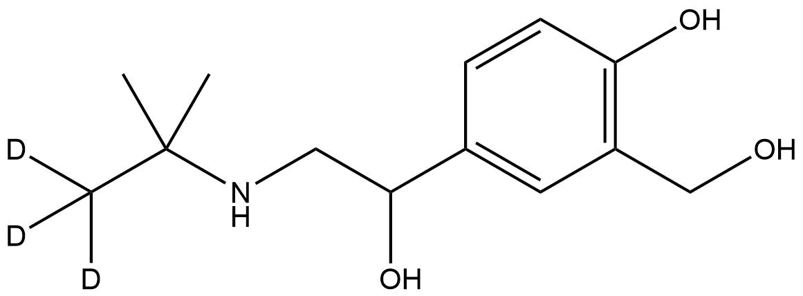 Albuterol-d3 | CAS 1219798-60-3 — ResolveMass Laboratories source product image