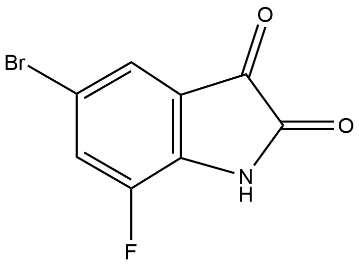 5-bromo-7-fluoroindoline-2,3-dione | CAS 74830-75-8 — ResolveMass Laboratories source product image