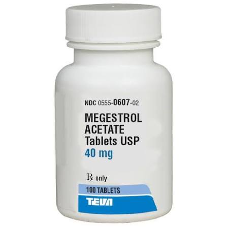 Megestrol Acetate 40mg Tablets – 100 Tablets (2-5 Day Wait time) — Peptide Source Canada source product image