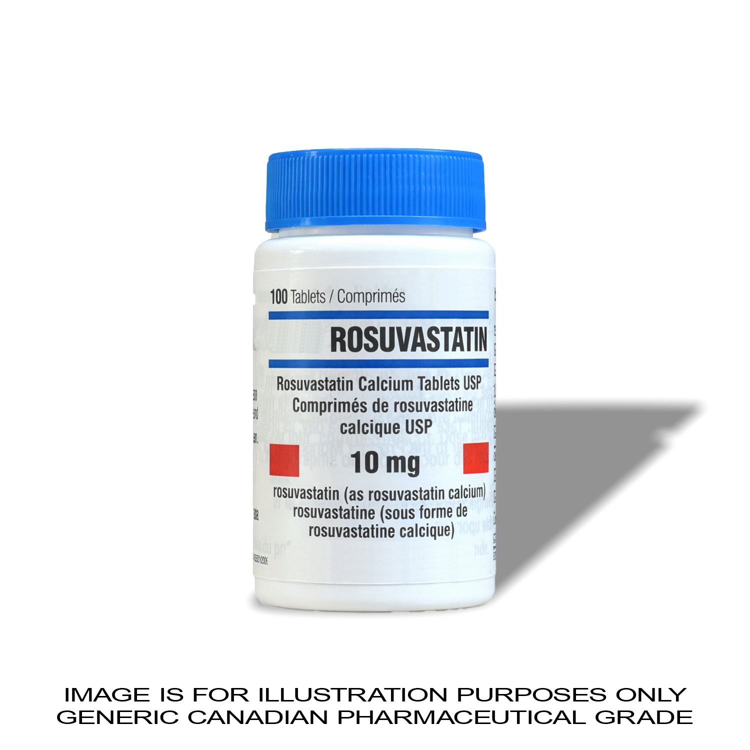 Crestor 10MG X 100 [Cholesterol] — Peptide Source Canada source product image