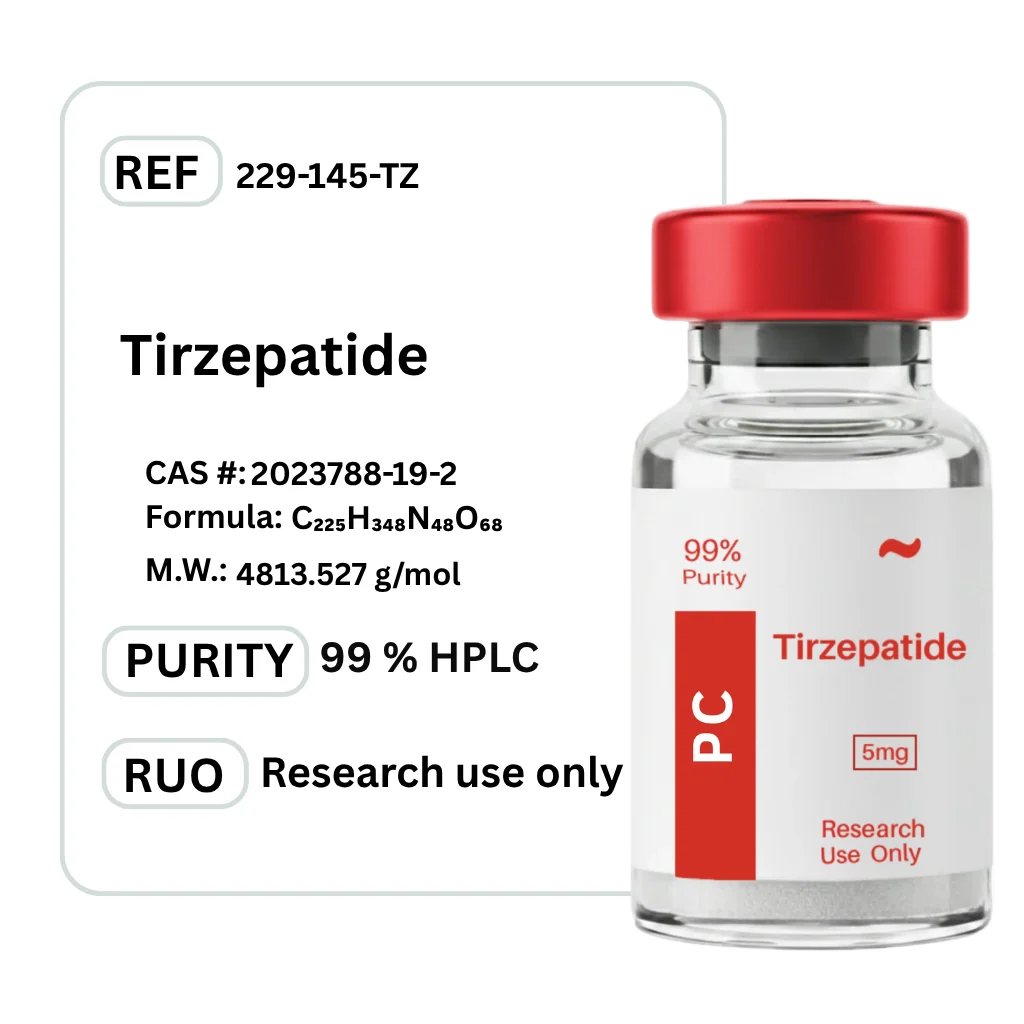 Tirzepatide — Vial / 40mg — Edmonton Peptides source product image