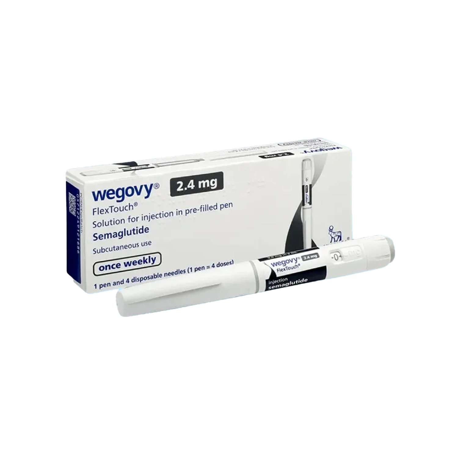 Wegovy 2.4 mg Pen / 9.6 mg Total [Weight Loss Treatment] — Peptide Source Canada source product image