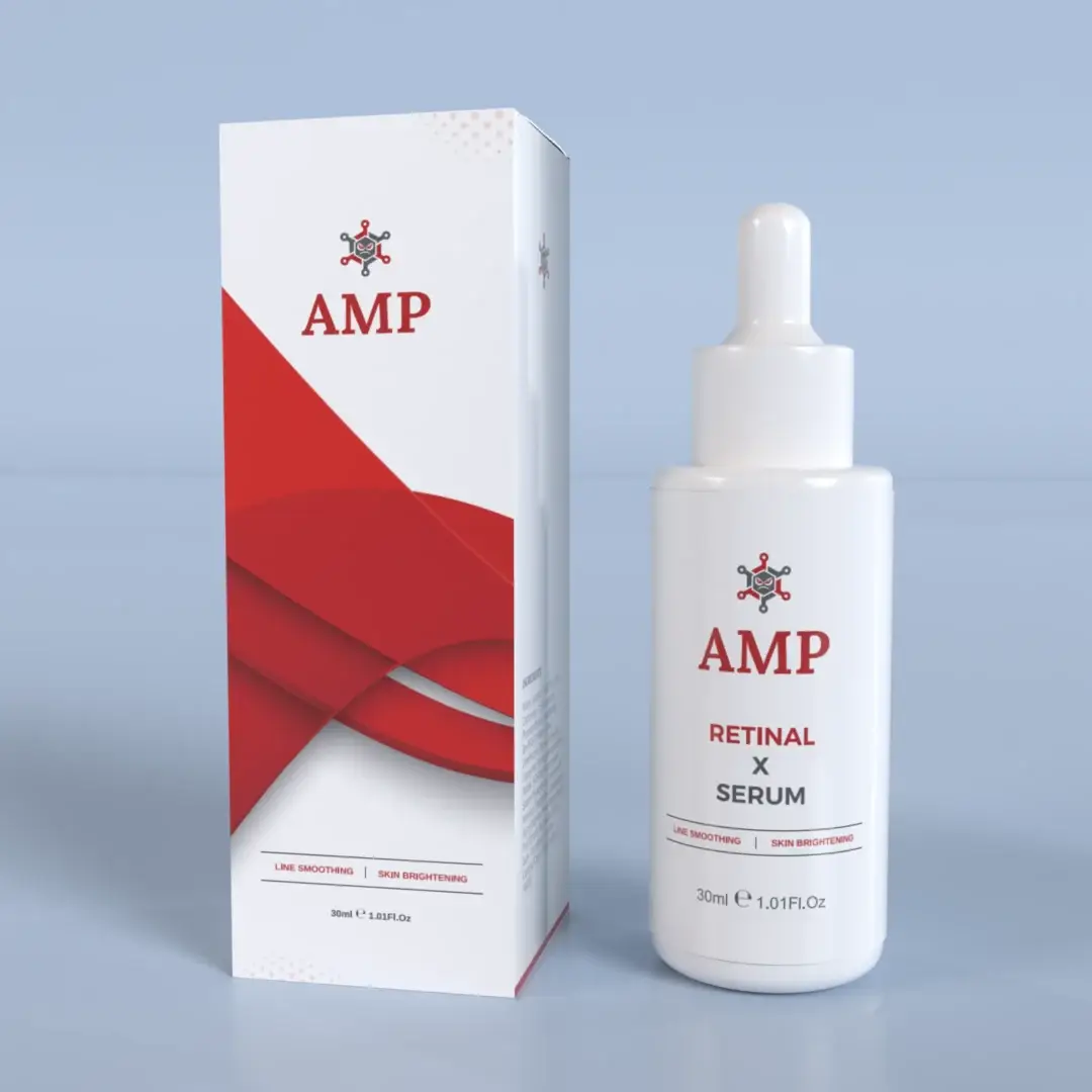 Retinal X Serum – Encapsulated Retinal & Botanical Extracts Infused Serum (30 mL) — AMP Peptides Canada source product image