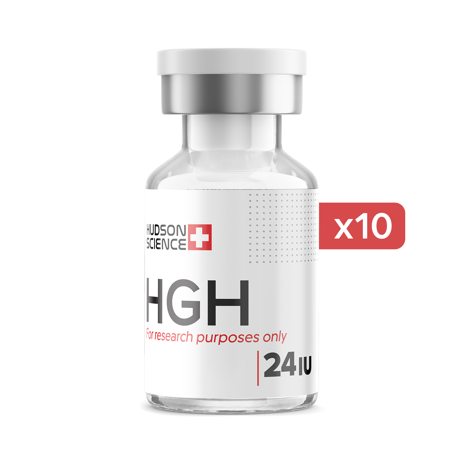 HGH Kit 240iu (24iu per vial] – iLAB Pharma wholesale 10 pack -LIMITED STOCK — Peptide Source Canada source product image