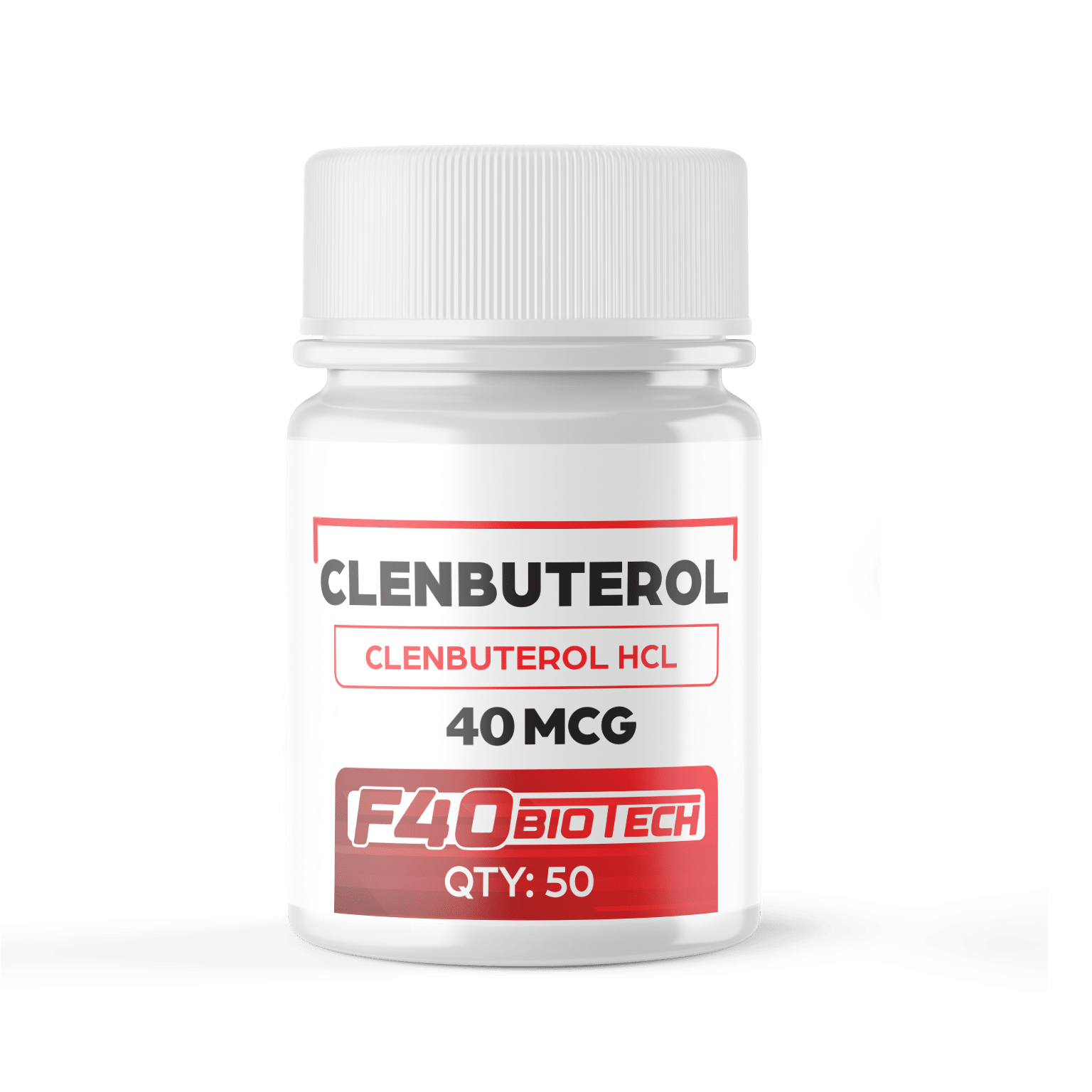 CLENBUTEROL 40MCG x 50 — Peptide Source Canada source product image