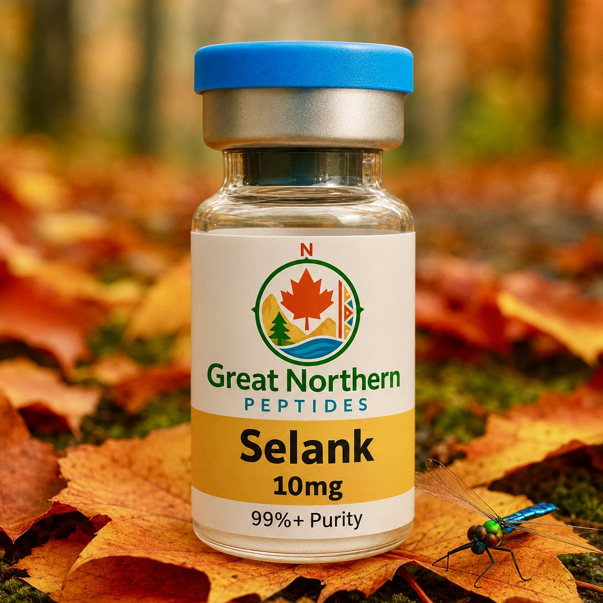 Selank 10mg — Great Northern Peptides source product image