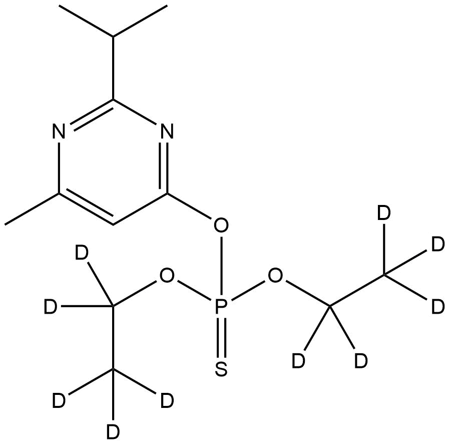 Diazinon-d5 (benzylic and aromatic) CAS No.:  100155-47-3 — ResolveMass Laboratories source product image