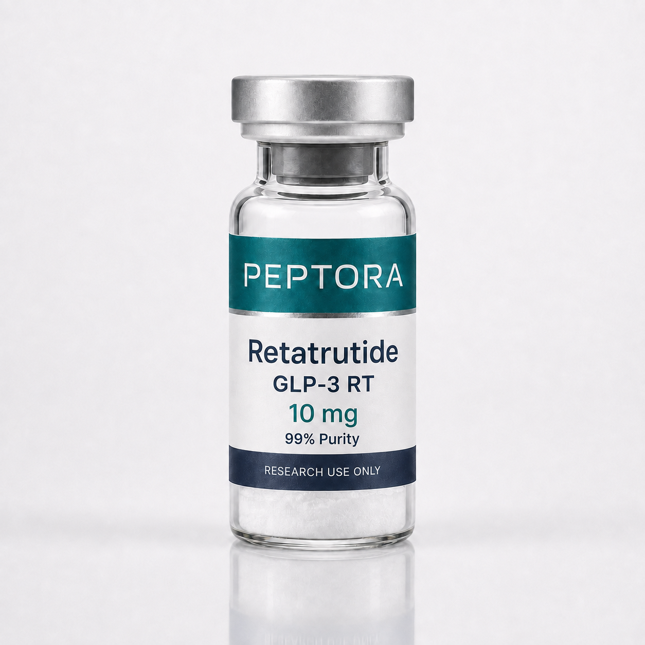 Retatrutide 10 mg — Peptora Peptide Labs source product image