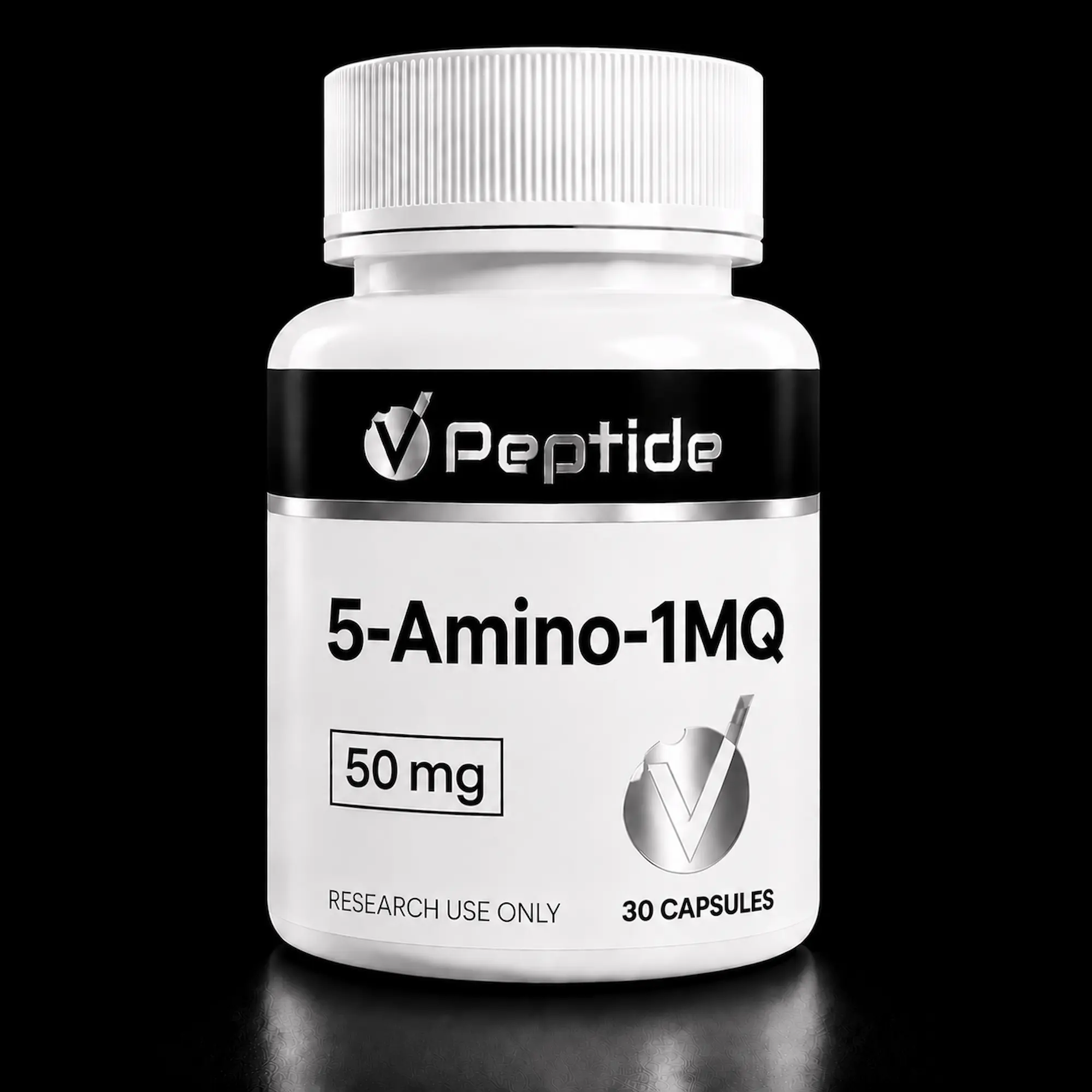 5-Amino-1MQ — 50mg Capsules (30 Count) | NNMT Inhibitor — VPeptide source product image