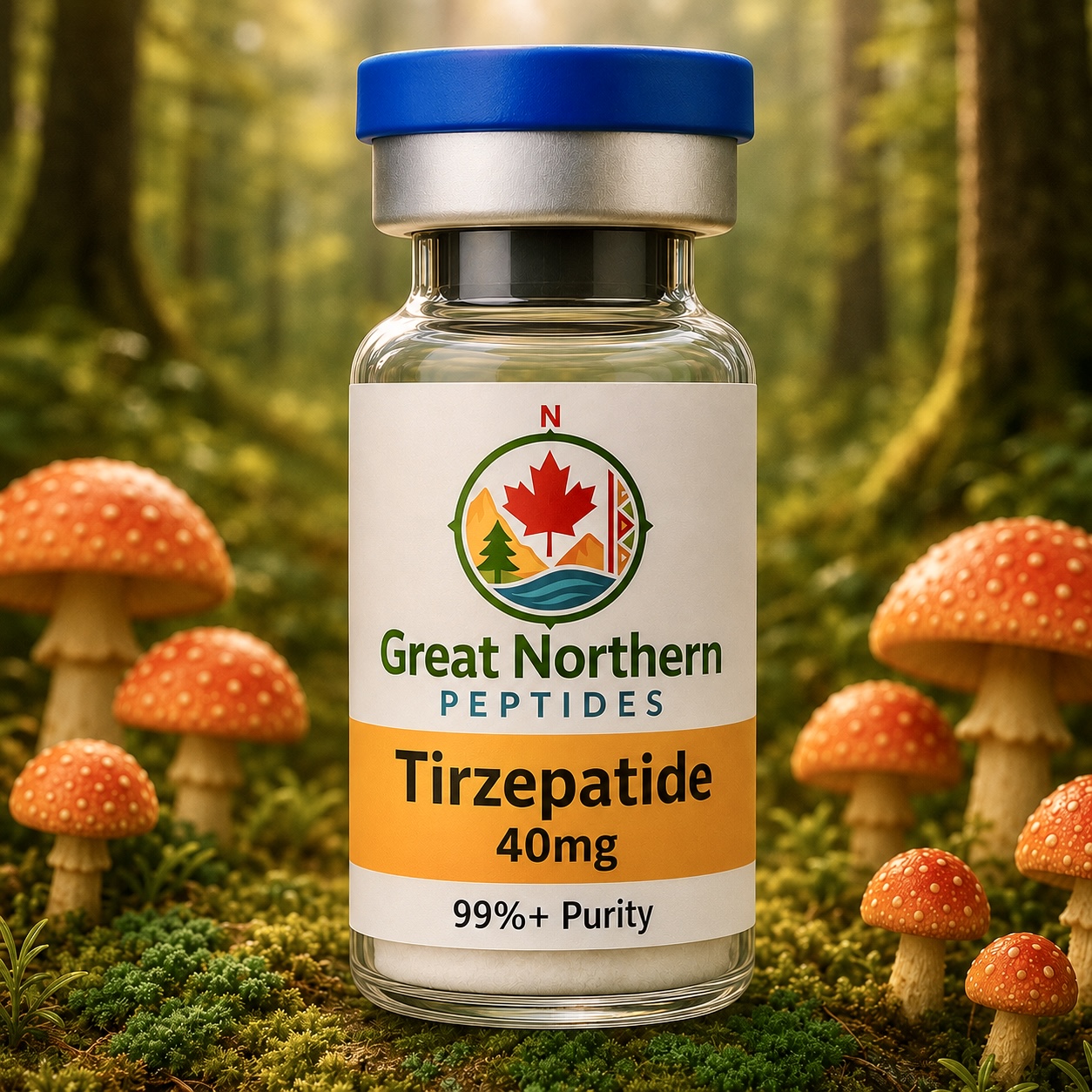 Tirzepatide 40mg — Great Northern Peptides source product image