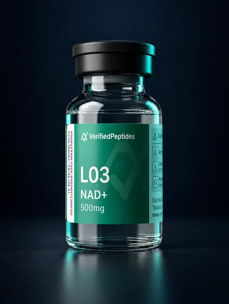 NAD+ 500mg — VerifiedPeptides source product image