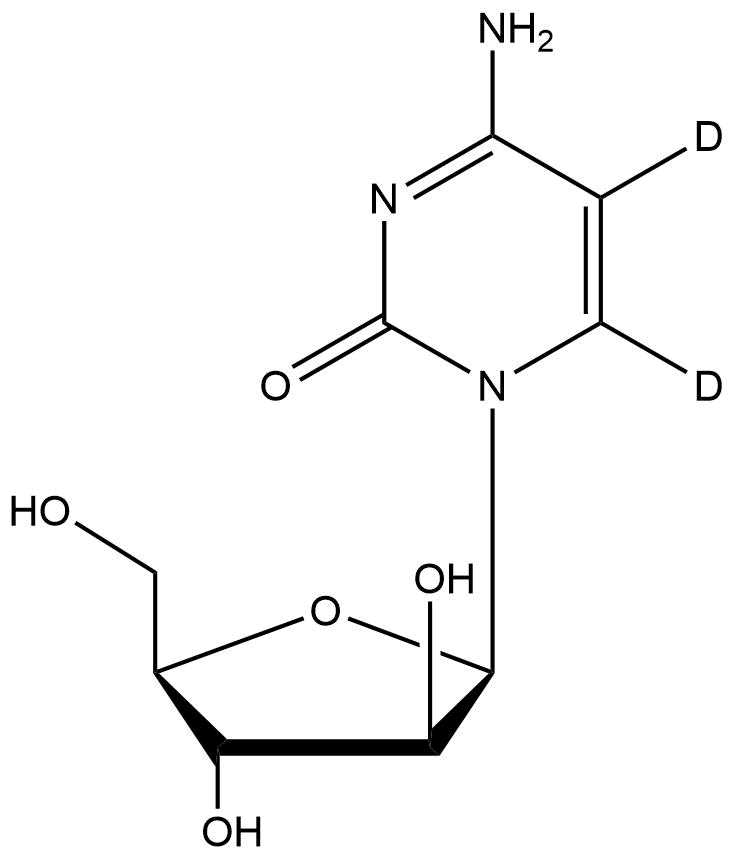 Cytarabine-5,6-d2 CAS No.: 40632-26-6 — ResolveMass Laboratories source product image