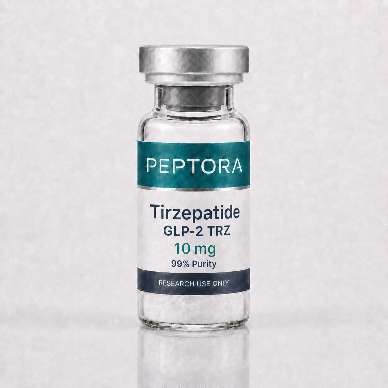 Tirzepatide Canada 10 mg — Peptora Peptide Labs source product image
