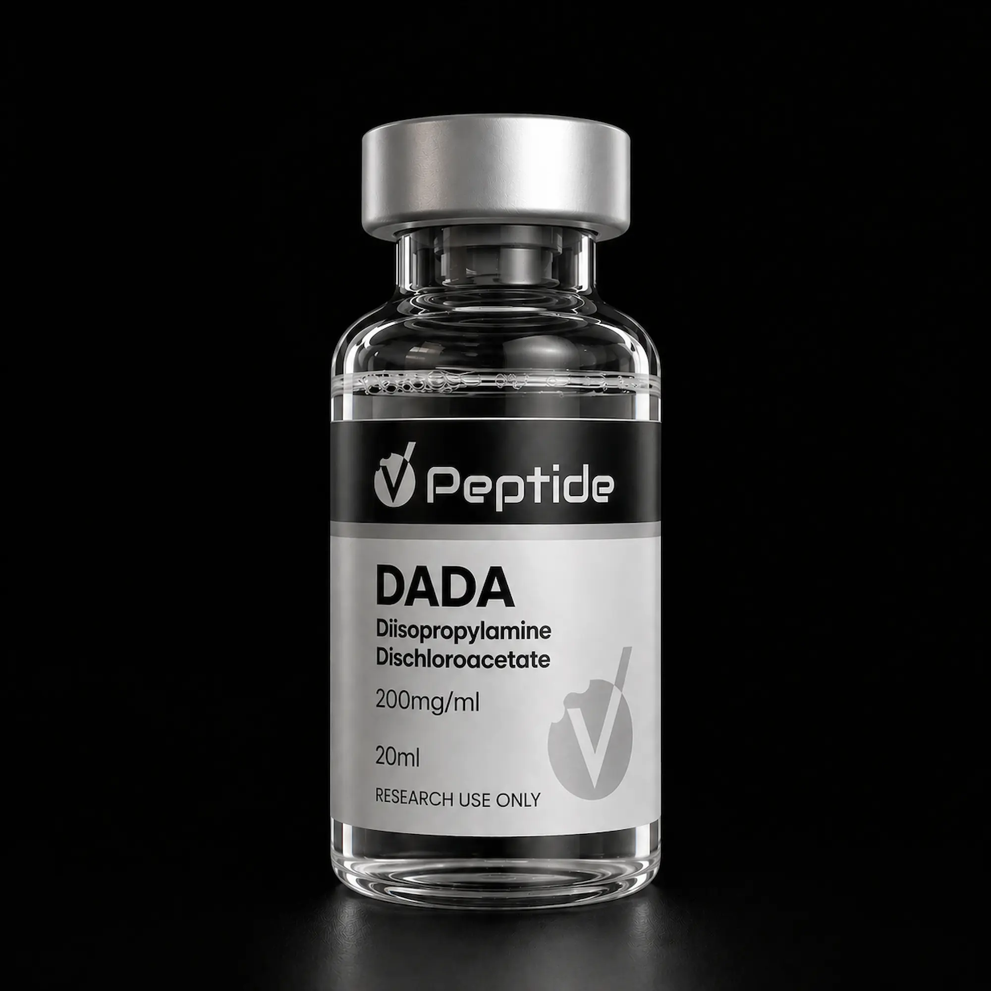 DADA (Diisopropylamine Dichloroacetate) — 200 mg/mL — 20 mL — VPeptide source product image