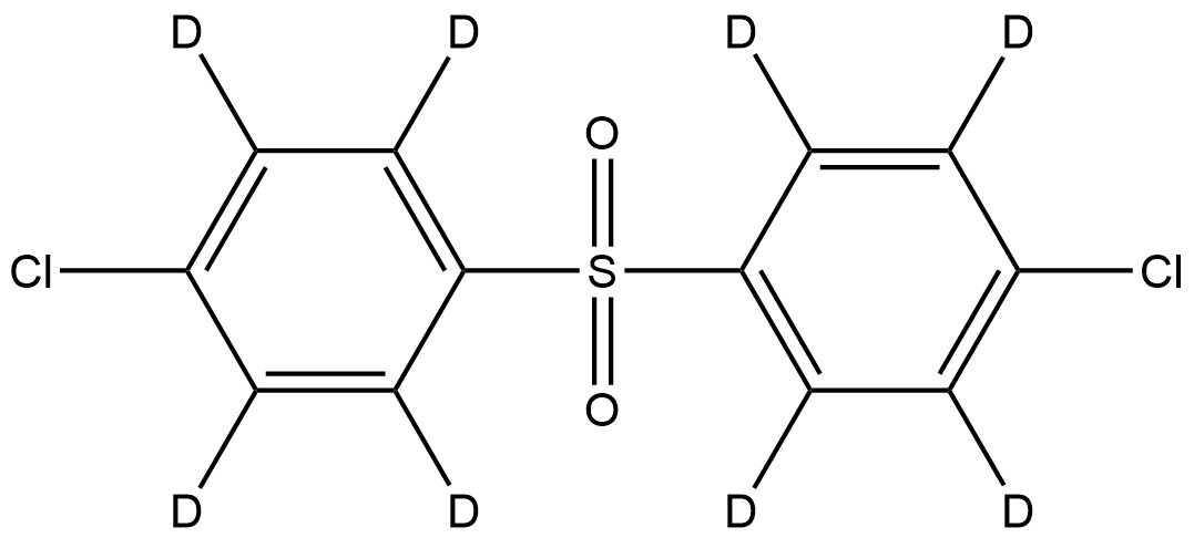 Deuterated 4,4′-Bis(chlorophenyl)-d8 sulfone — ResolveMass Laboratories source product image