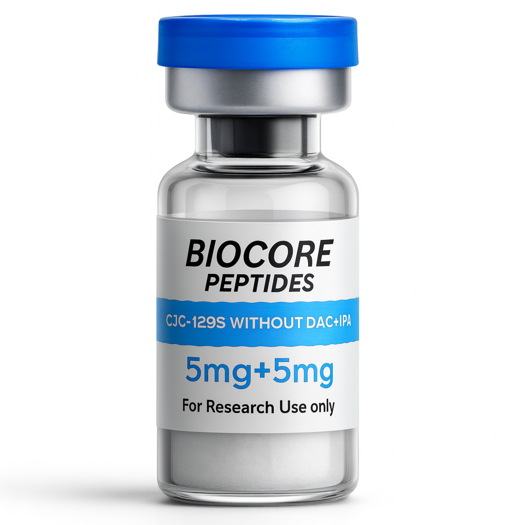 CJC-1295 (NO DAC) 5mg + Ipamorelin 5mg — Biocore Peptides source product image