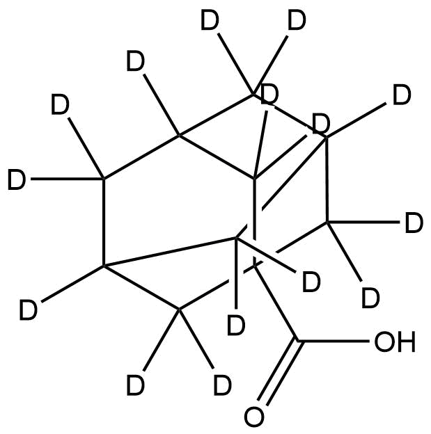 1-Adamantane-d15-carboxylic acid | CAS 33830-12-5 — ResolveMass Laboratories source product image
