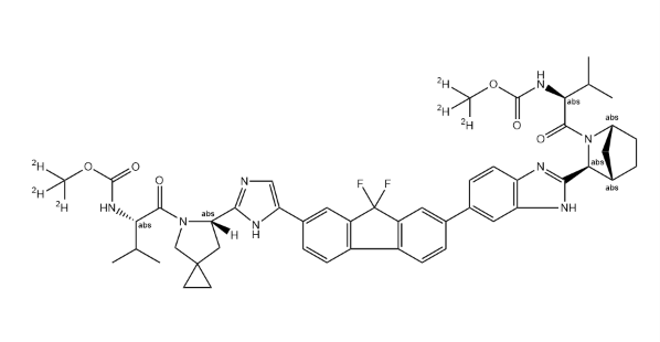Ledipasvir-d6 | CAS 2050041-12-6 — ResolveMass Laboratories source product image