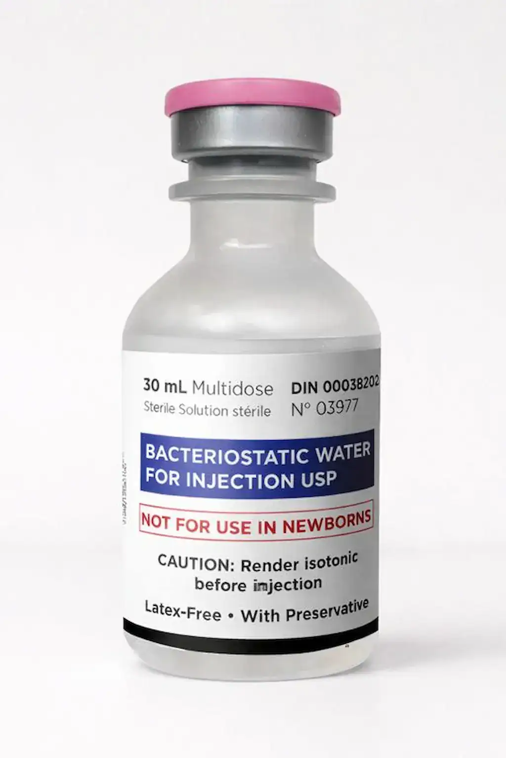 Bacteriostatic Water (30ml) — Integrity Peptides source product image