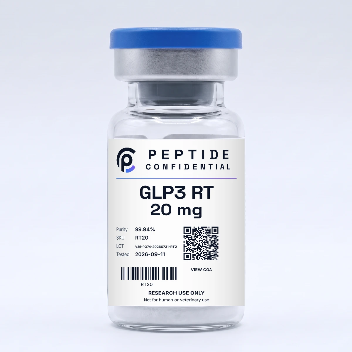 GLP3 RT 20mg — Peptide Confidential source product image