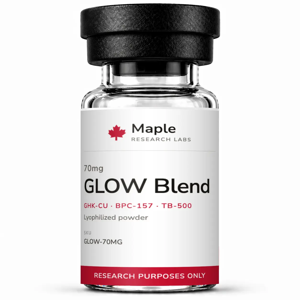 GLOW Blend 70MG — Maple Research Labs source product image