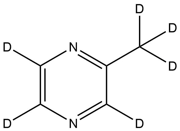 2-Methylpyrazine-d6 | CAS 1219804-84-8 — ResolveMass Laboratories source product image