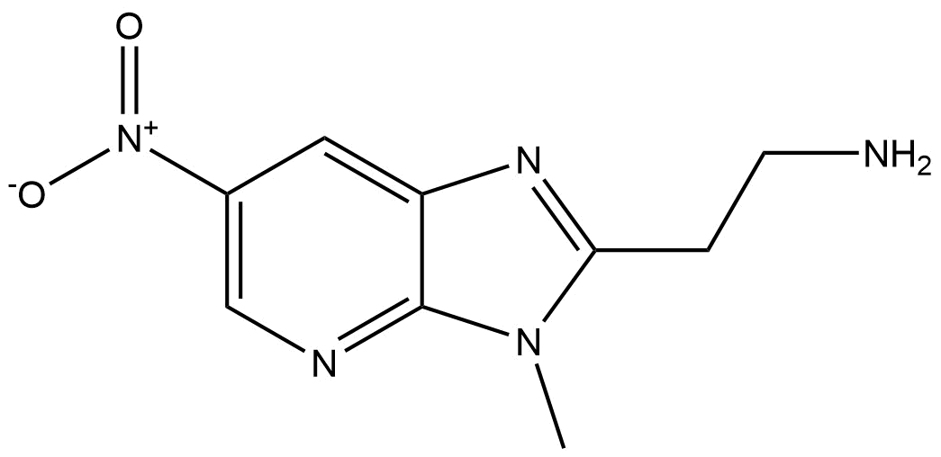 2-(3-methyl-6-nitro-3H-imidazo[4,5-b]pyridin-2-yl)ethan-1-amine | CAS 1784267-01-1 — ResolveMass Laboratories source product image