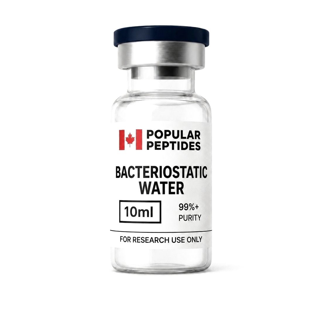 Bacteriostatic Water 10ml — Popular Peptides source product image