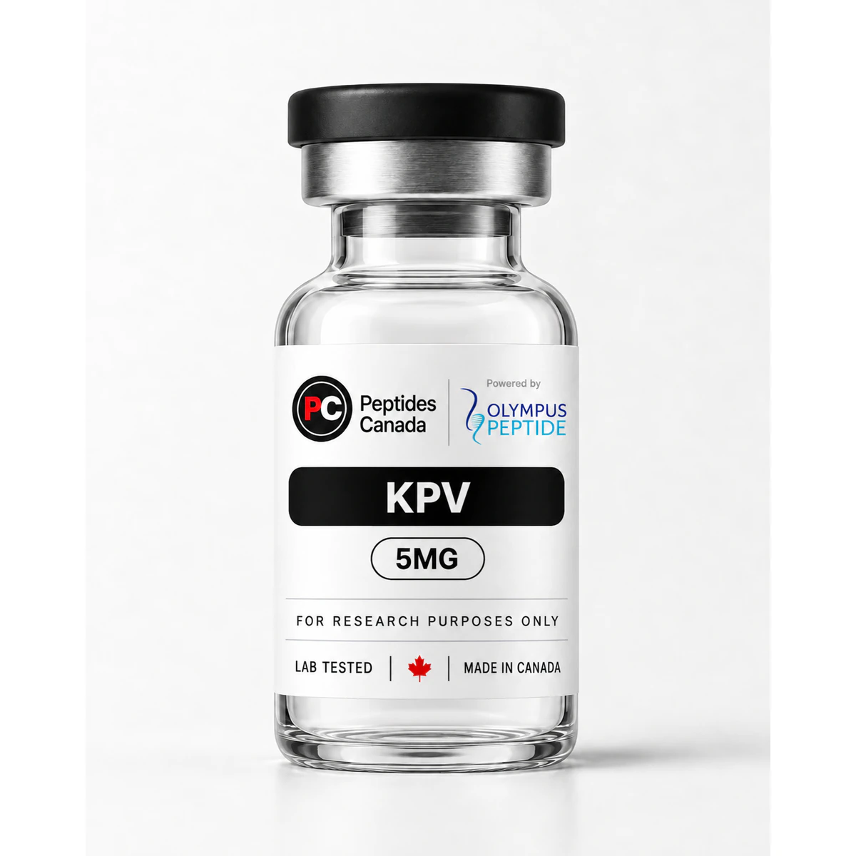 KPV 5 mg — Peptides Canada source product image