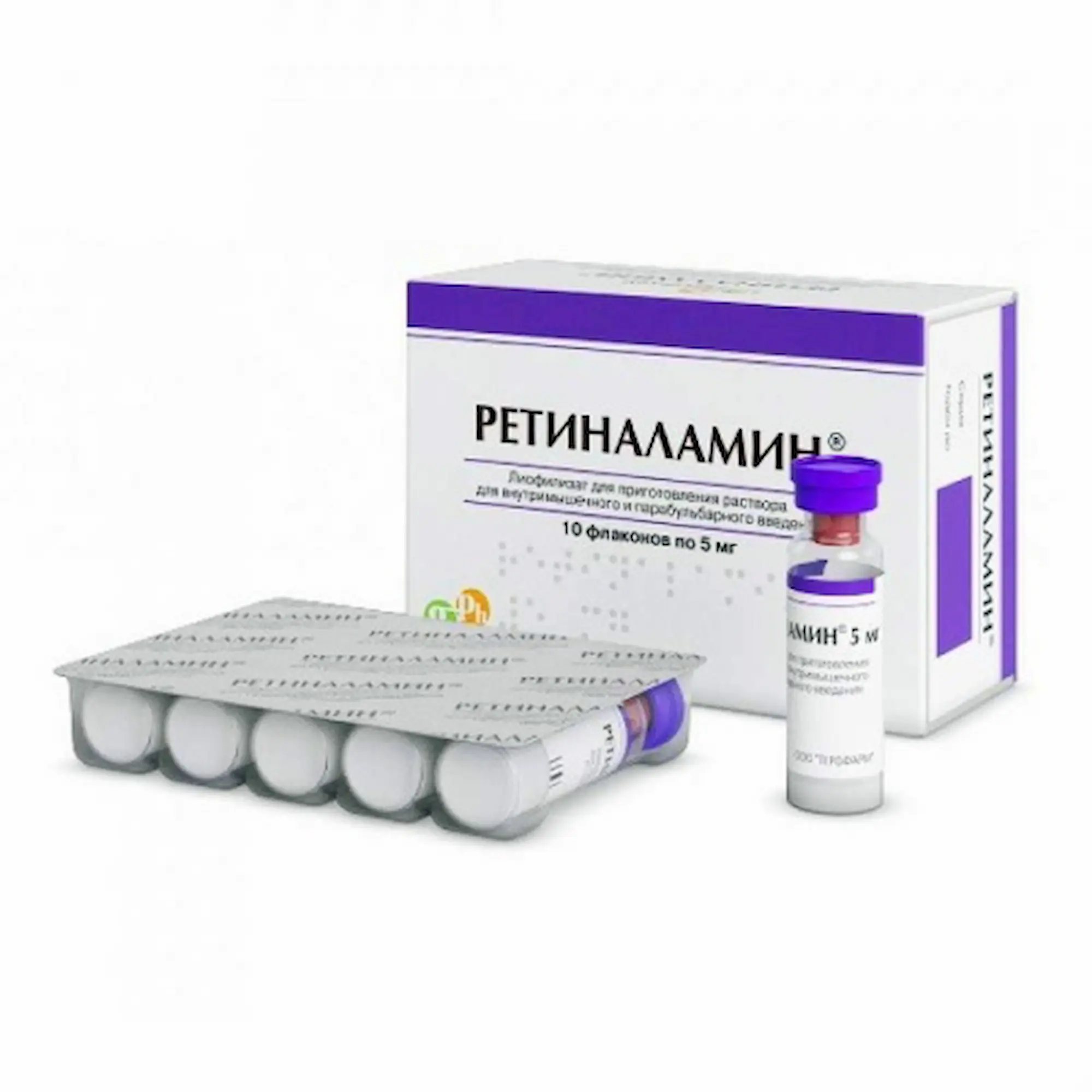 Retinalamin — 10 × 5mg | Retinal Peptide Complex — VPeptide source product image