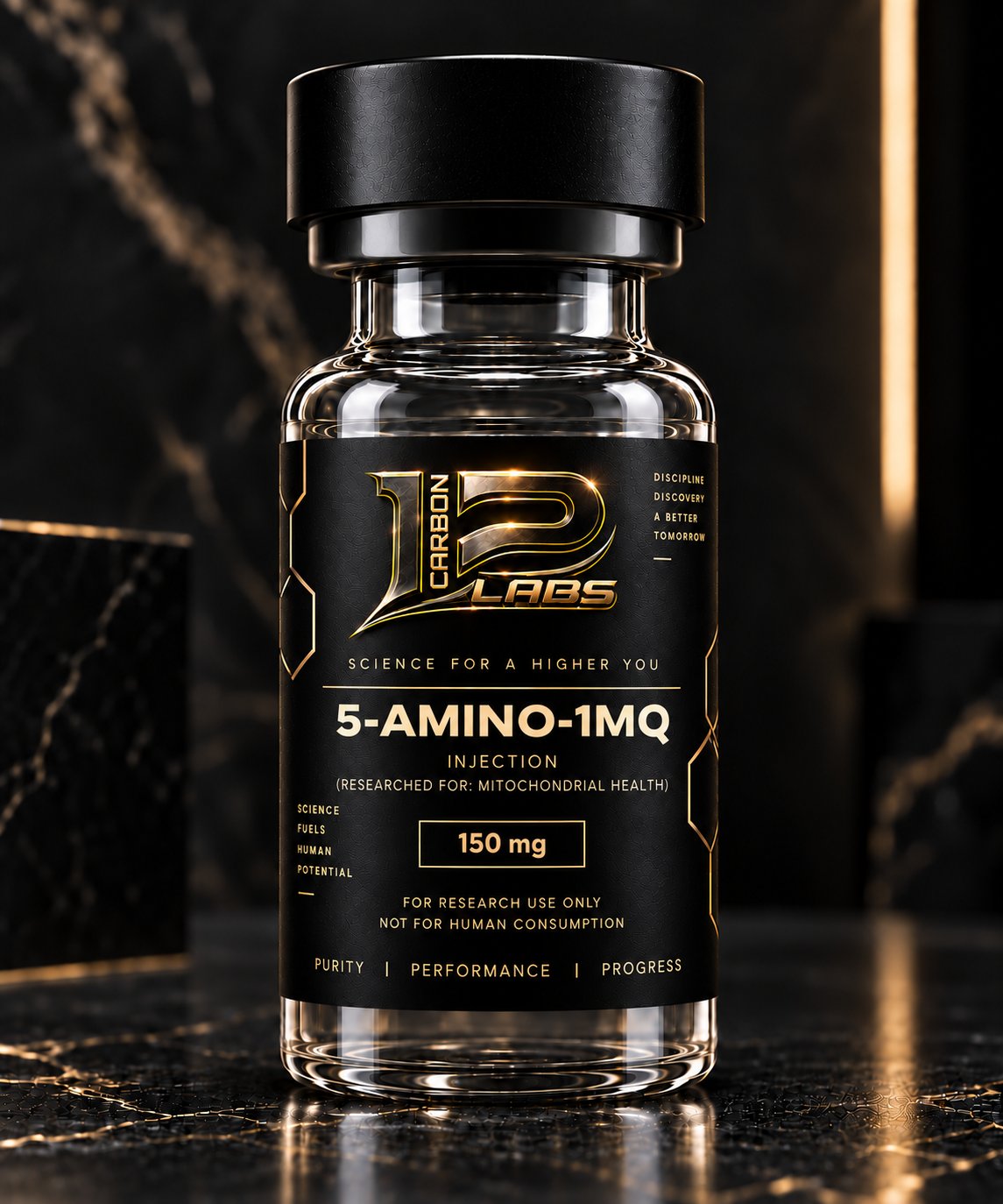 5-AMINO-1MQ 150mg — Carbon-12 Labs source product image