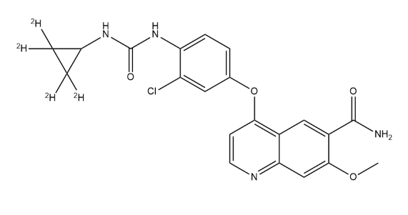 Lenvatinib-d4 | CAS 417716-92-8 — ResolveMass Laboratories source product image