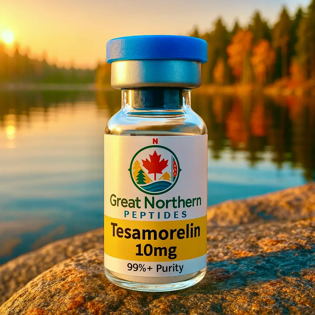 Tesamorelin 10mg — Great Northern Peptides source product image