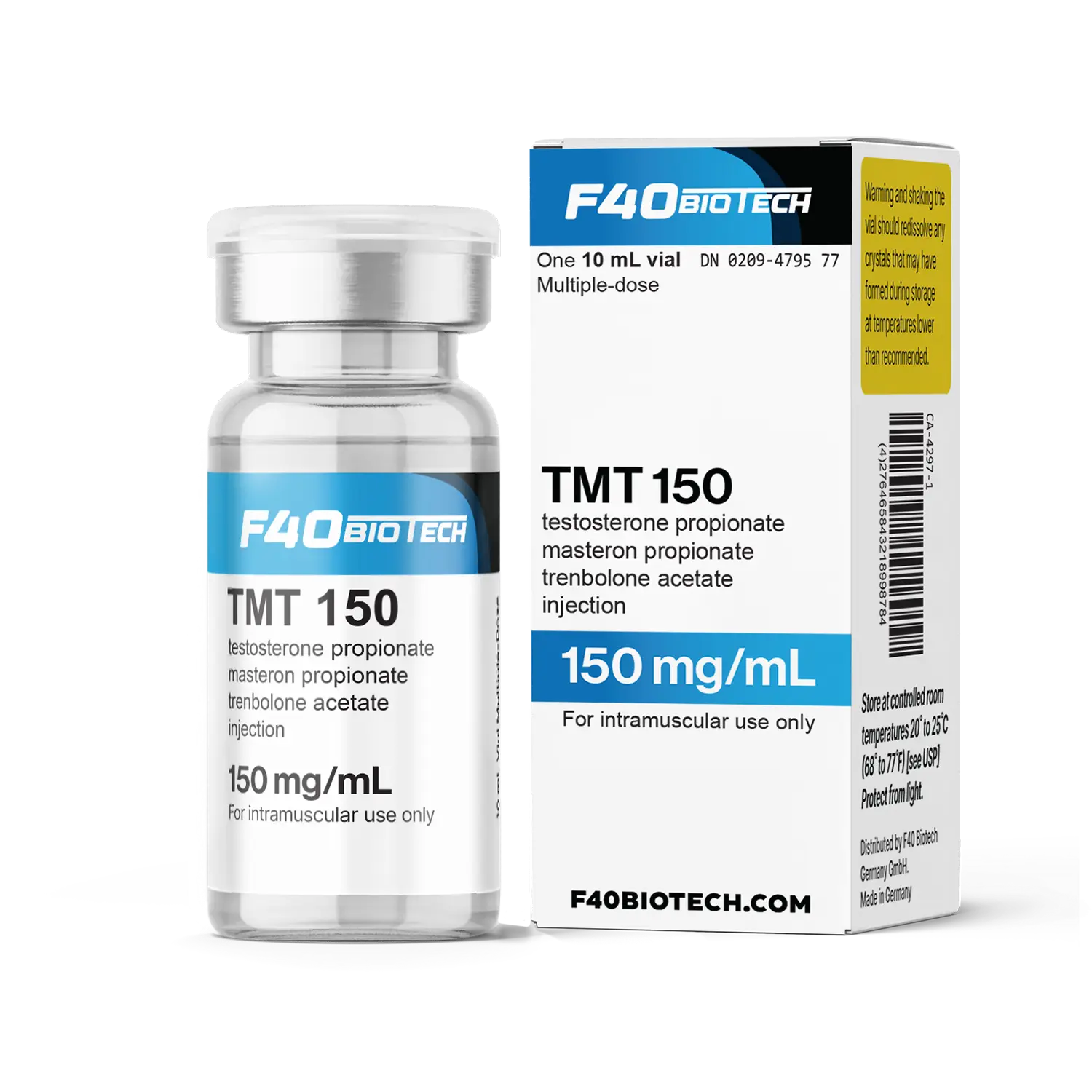 TMT (Tren Ace / Mast Prop / Test Prop) 150mg/ml – MCT Oil – 10mL Vial — Peptide Source Canada source product image