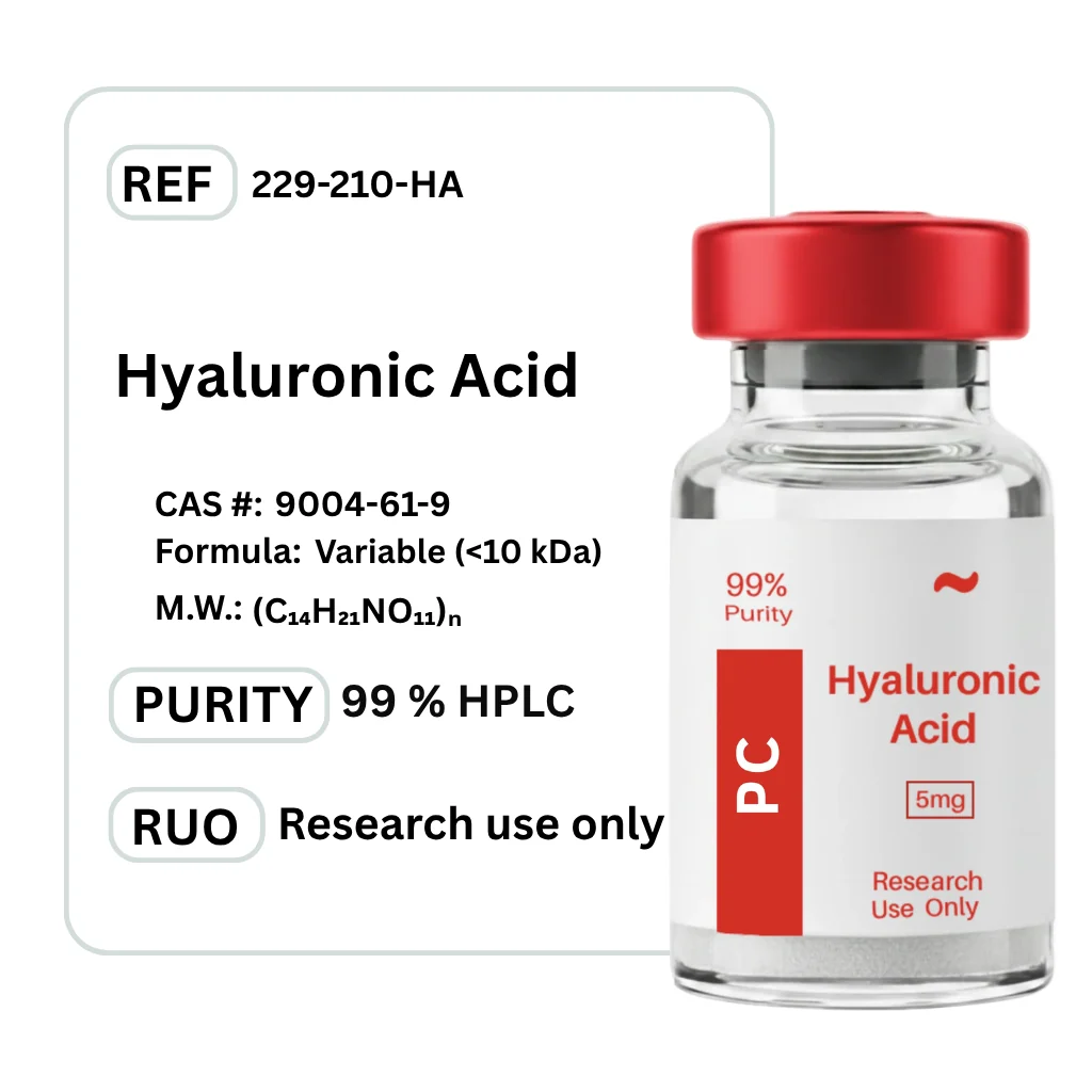 Hyaluronic — Vial / 5mg — Edmonton Peptides source product image