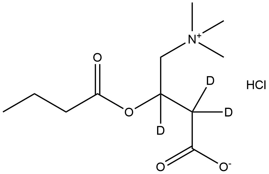 Butyryl-L-Carnitine-d3 HCl (N-methyl-d3) | CAS 1334532-21-6 — ResolveMass Laboratories source product image