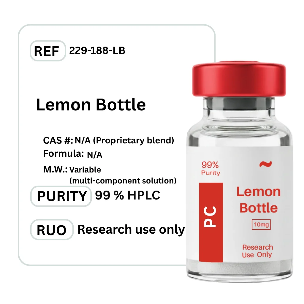 Lemon Bottle — Vial / 10mg — Edmonton Peptides source product image