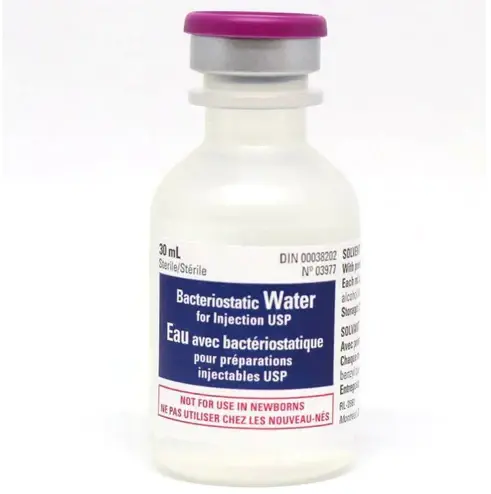 Pfizer Bacteriostatic Sterile Water for Injection USP — PeptideStacks source product image