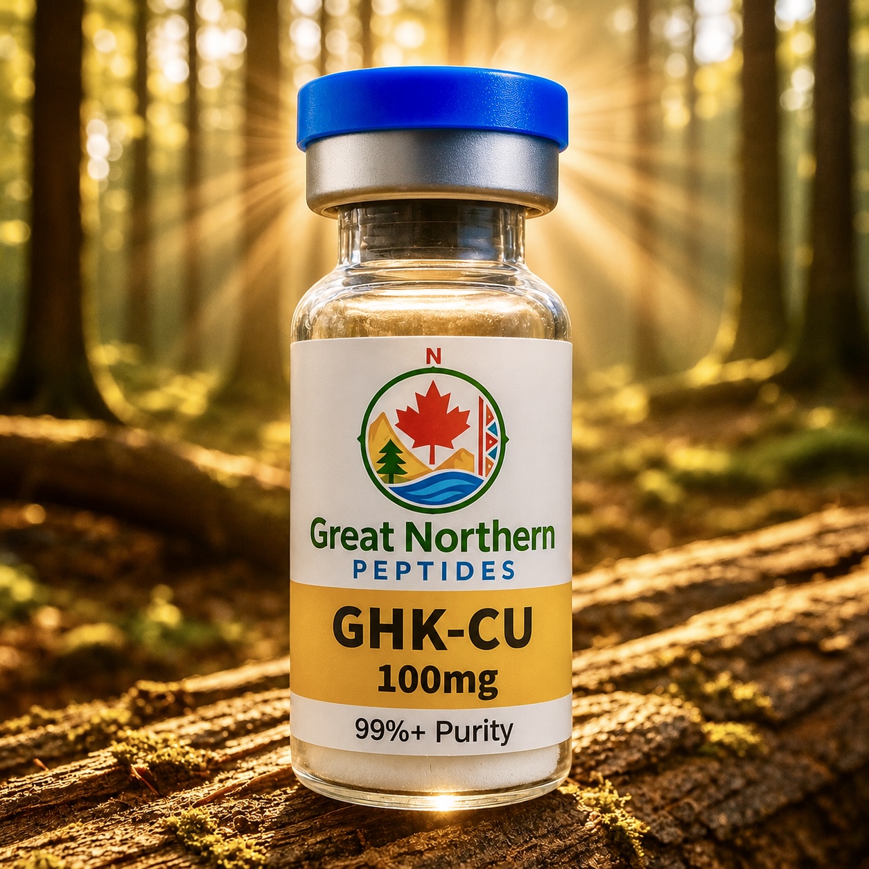 GHK-CU 100mg — Great Northern Peptides source product image